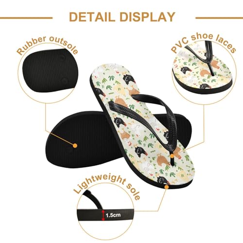 Chickens Flip Flop Beach Summer Casual Sandal for Women & Men Shower Shoes 208619822