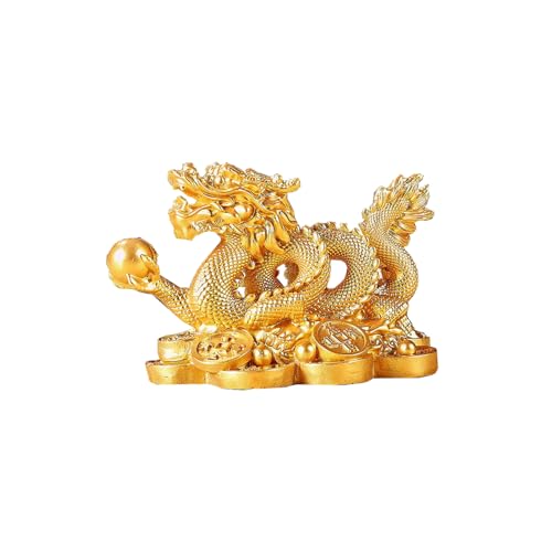 YODOOLTLY Feng Shui Dragon Statue- Chinese Dragon on...