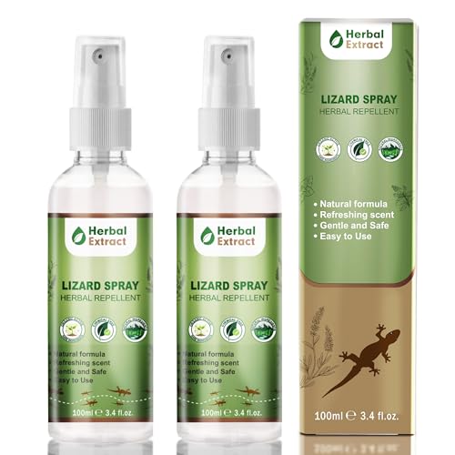Image of Lizard Repellent Spray for Home | 100% Natural, Herbal, Irritant-Free, Chemical-Free | Baby, Plant & Pet Safe | Pack of 2 | 200ml