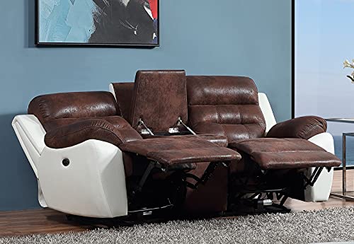 Elektrische Microfaser Kinosofa Relaxcouch Fernsehsofa 5131ee-Cup-2-PU