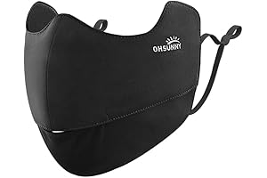 Golf Face Mask for Men - Sun Protection UPF 50+ Men's UV Face Mask