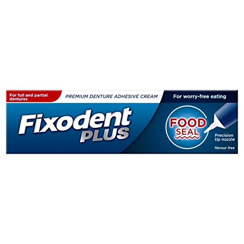 Fixodent Plus Best Food Seal Premium Denture Adhesive Cream 40 g
