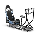 Rennstuhl-Cockpit-Simulator – voll verstellbar – Rennsitz