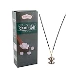 Shubhkart Camphor Incense Sticks - Pack of 6 Incense, 120 Sticks for Calming, Stress-Relief and Mindful Meditation | an Eco-Friendly, Non-Toxic and Unique Aroma