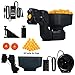 ZXMOTO Ping Pong Robot Machine with 9 Different Spin Balls Table Tennis Robots Automatic Ball Machine for Training (PT-07)