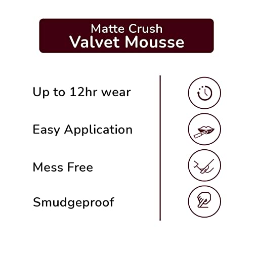 Image of MATTLOOK Velvet Smooth Lipstick | High Pigmentation | Non-Transfer & Waterproof | Creamy | Long Lasting Lipstick (30-Divine-Wine,2g)