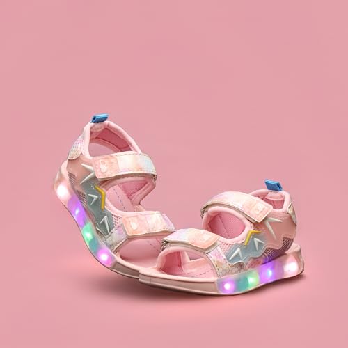 Image of ASIAN KIDS STARWALK-11 Casual Sandals with adjustable velcro closure for easy wear with flexible fitting and trendy and stylish looks ideal for everyday use for kids, girls as well as boys