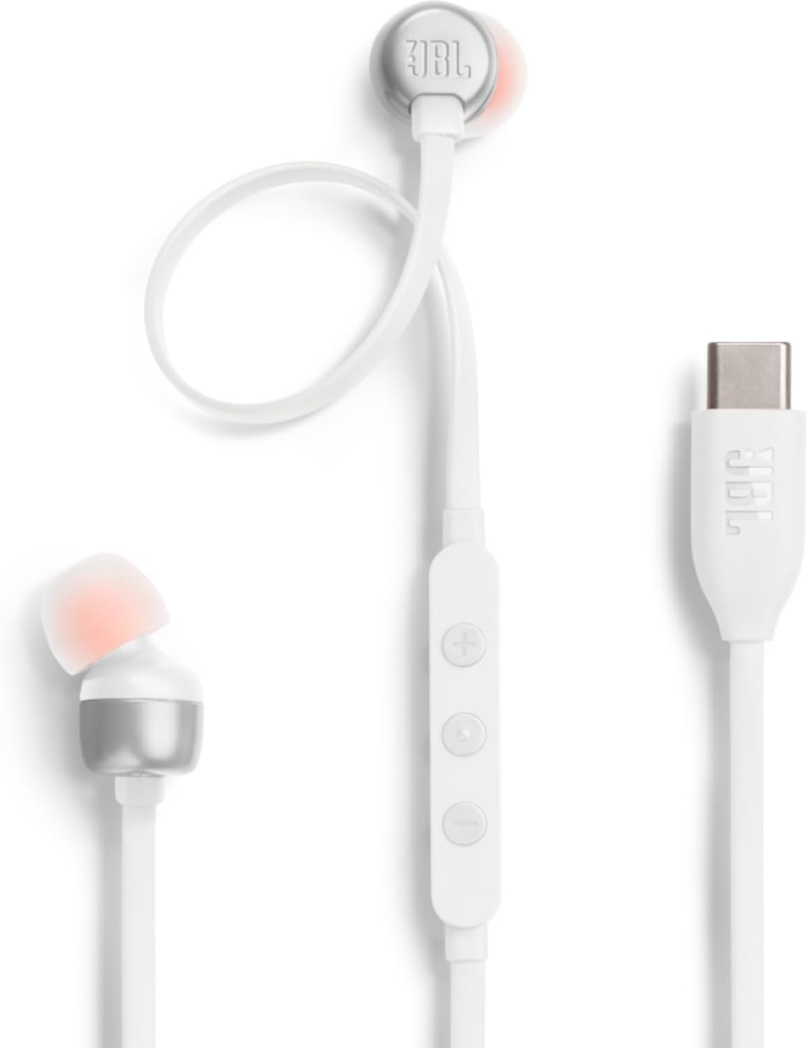 TUNE 310C USB-C Wired Hi-Res In-Ear Headphones, White