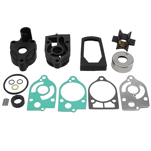 UanofCn 77177A3 Water Pump Impeller Kit with Housing for Mercury Marine 30 JET 35 40 45 50 60 65 70 HP 2 Stroke Outboards 46-77177A3 Sierra 18-3324