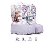 Disney Toddler Girls' Frozen Winter Boot, Blue (9)