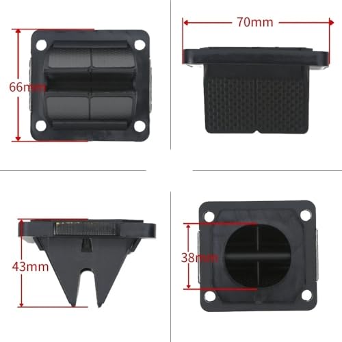 Válvula de lengüeta para restauración de motor Yamaha DT180 7