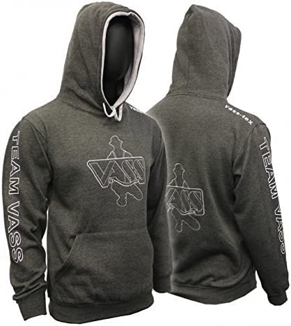VassTeam Edition Two Colour Hoody, Charcoal/Grey