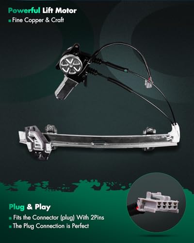 Image of SCITOO Power Window Regulator w /Motor for Honda Accord 1994-1997