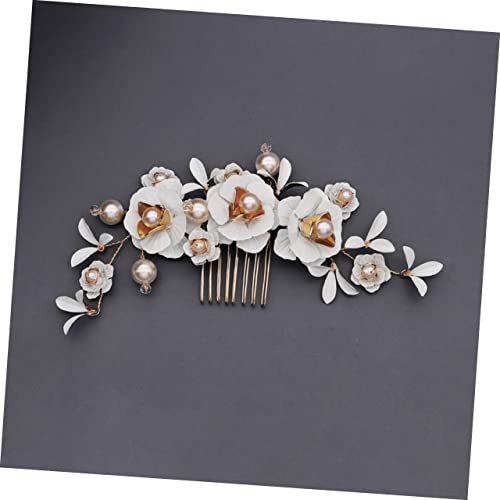 FRCOLOR 2 Unidades Acessórios Para o Cabelo Nupcial Pente De Cabelo De Noiva Pente De Noiva Pente De