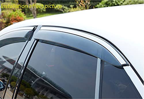 Pare-vent ABS chrome de luxe conçu pour vitre Cadillac XT6 - 5