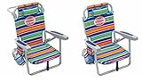 Tommy Bahama 5 Position Kids Beach Chair Set of 2