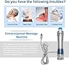 Portable Shockwave Therapy Device - CE Certified for Erectile Dysfunction & Deep Tissue Massage, Handheld Percussion Massager for Neck, Back, Shoulder, Foot Muscle Pain Relief #1