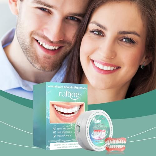 Image of Professional Cosmetic Upper Simple and Convenient - Upper and Lower Matching Set,Natural Shade! Fix Your Smile at Home Within Minutes!