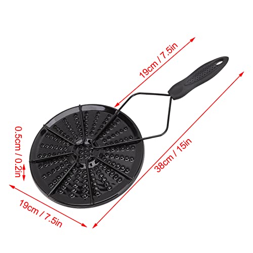 Difusor de calor de placa de aço inoxidável rápido e uniforme placa de indução de aquecimento isolad