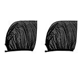 Parasole laterale auto, protezione da calore e UV, protezione dagli insetti, tenda a rullo, universale, berline, SUV, coupes (finestra anteriore 52 x 48 cm)