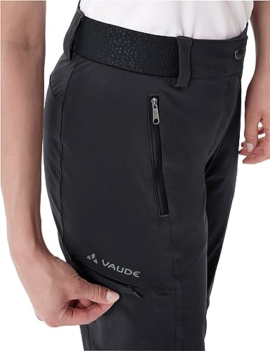 Foto von VAUDE Wanderhose Damen Zip-Off Farley Stretch III, wasserdichte Outdoorhose Stretch, atmungsaktive Trekkinghose mit Gummizug, komfortabel, Winddicht & schnelltrocknend