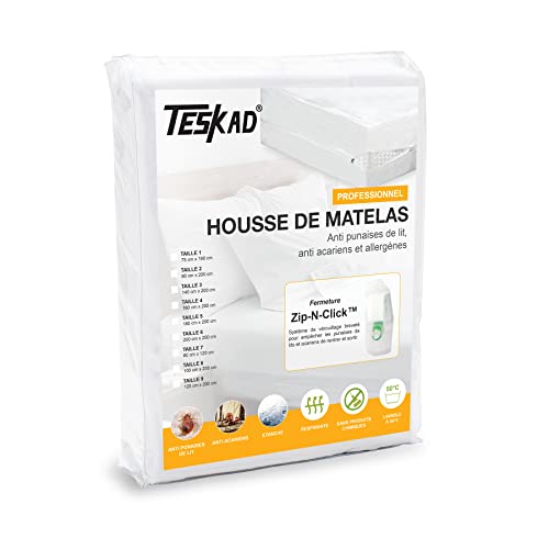Housse de Matelas Professionnelle Teskad (180 x 200 cm) -