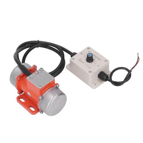Motore Elettrico Vibrante 30W 4000 Giri/min IP65 Motore Vibrante per Vibratore per Calcestruzzo Motore Vibrante CC con Regolatore di velocità (DC12V)