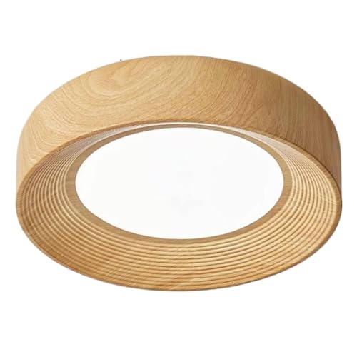 Plafonnier rétro japonais effet bois plafonnier de chambre chic