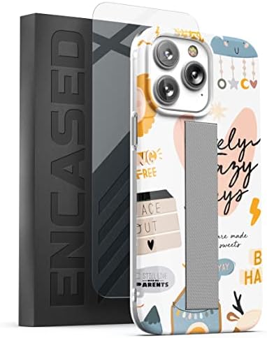 Encased Capa com alça de dedo projetada para iPhone 14 Pro Max co...