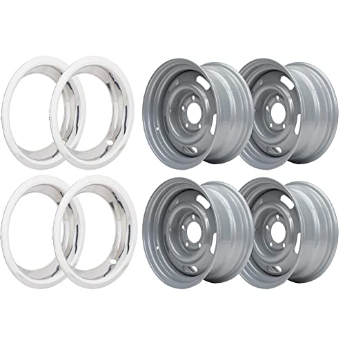 Speedway Motors 15x8 Rally Wheel Set