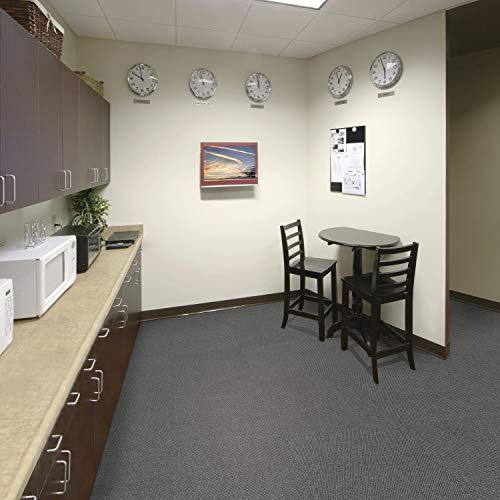 24"X 24" Carpet Tile Peel And Place Hobnail (60Sq.ft.) 15 Tiles (Chestnut) #TOP3