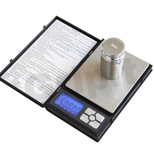 Gripit NB600 Digital Weighing Scale 600 Gram Capacity Precise Notebook Model Balance For Jewellery Gemstone Diamond Home & Kitchen Educational & Industrial Purpose