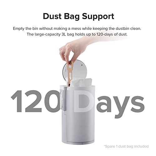 Image of roborock Auto-Empty Dock, Automatic Dust Collection, 3L Bag Holds up to 60 Days of Dust, App-Controlled, Suitable S7, S7 MaxV Robot Vacuum, White