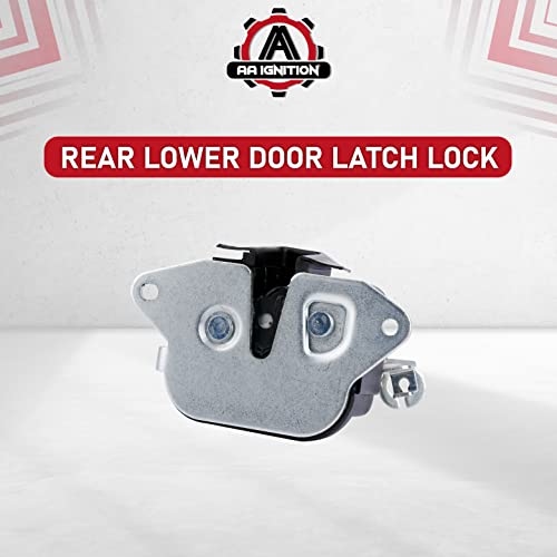 Image of Replacement Lower Door Latch Lock - Rear Left or Right Driver or Passenger Side - Compatible with Chevy Silverado and GMC Sierra 2007-2013 Extended Cab - Replaces 20995801, 15919913, 25838750