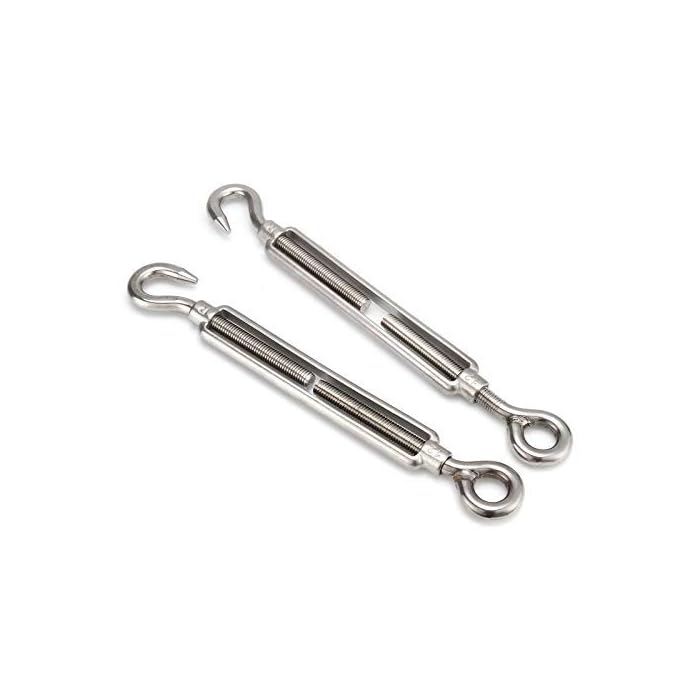 Buy 1PCS M12 (12mm) Hook & Eye Turnbuckle Rigging Wire Rope Tension