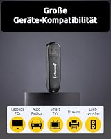 Intenso Rainbow Line 16 GB USB-Stick USB 2.0 Schwarz – Ansicht 4