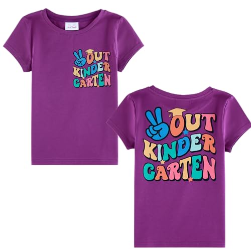 Image of Kindergarten Graduation Shirt Kids Kindergarten Graduation Gifts for Girls T-Shirt Top