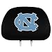 NCAA North Carolina Tar Heels Head Rest Covers, 2-Pack