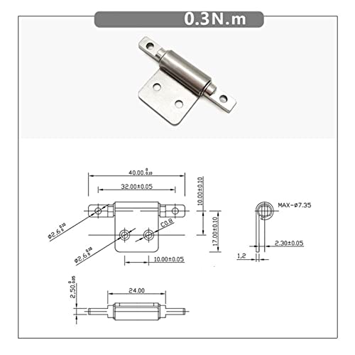 Charnière de couple amortie rotative pour un maintien précis - 7
