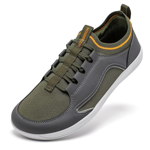 Image of HOBIBEAR Barefoot Minimalist Shoes Womens Mens | Zero Drop | Wide Width Canvas Slip-on Shoes