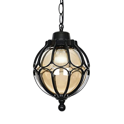 Lanterne suspendue étanche IP65 pour une ambiance douce au patio