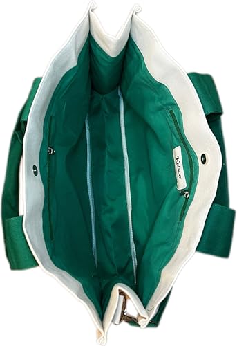 Tennis Tote - Bolsa de lona grande con bolsillos interiores miniatura 4