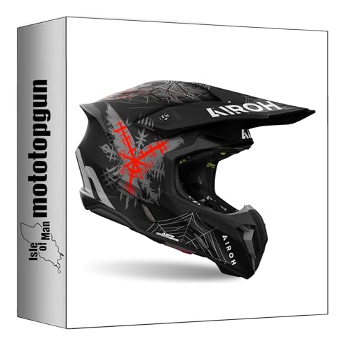 Casque moto cross Airoh Twist 3 ajusté taille XS pour éviter les secousses