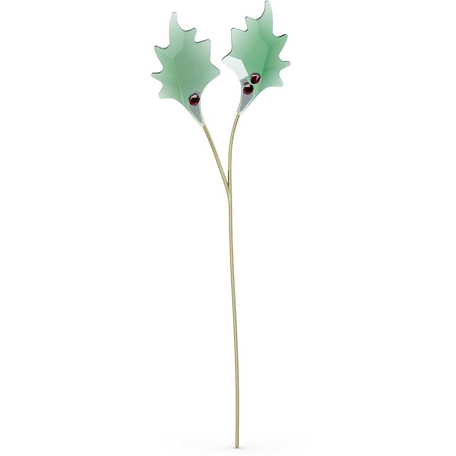 Swarovski Garden Tales Holly Leaves Stem Ref 5586701 BNIB Mint Christmas Theme