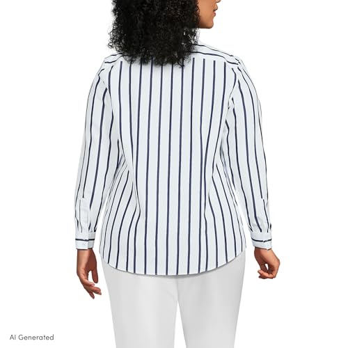 Image of Lands' End Women's Pinwale Cord Long Sleeve Shirt