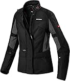 SPIDI Chaqueta Moto Impermeable Para Mujer Traveler 2 H2out Curvy Negro (M, Negro)