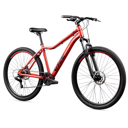 Goetze Sigma 27,5 x 2.10 Zoll Jugendfahrrad | MTB Hardtail | 7-Gang Kettenschaltung mit Drehgriff | Mechanische Scheibenbremsen | Aluminiumrahmen 15\" | Federgabel | ab 155 cm Körpergröße Goetze Sigma 27,5 x 2.10 Zoll Jugendfahrrad | MTB Hardtail | 7-Gang Kettenschaltung mit Drehgriff | Mechanische Scheibenbremsen | Aluminiumrahmen 15\" | Federgabel | ab 155 cm Körpergröße