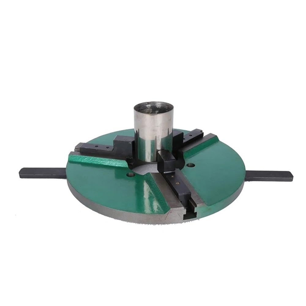D200 200mm Autocentrante 3 Griffe Mandrino per Tornio Manuale Posizionatore di Saldatura Accessori Foro Centrale 80mm Gamma di Morsetti