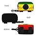 Reggae Music Rasta One Love Dog Poop Bag Storage Box with Safety Lock, Suitable for Any Dog ​​Leash, Pet Travel Poop Bag Storage Bag