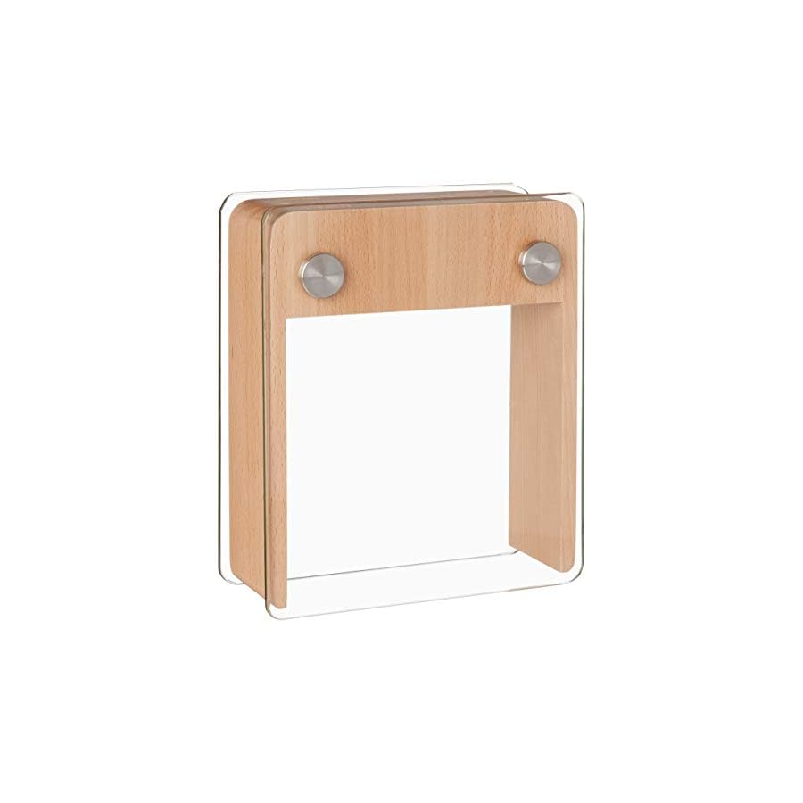 Mercer Culinary Züm 6-Piece Forged Block Set, Beech Wood and Glass